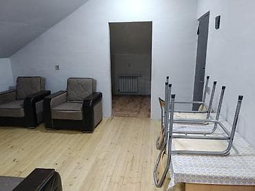 quba a frame evler: 1 otaqlı mansard tipli studiya mənzil (mebel və məişət avadanlıqları — 7