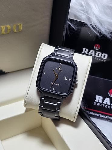 kisi nisan uzukleri 2019: Yeni, Qol saatı, rəng - Qara — 5