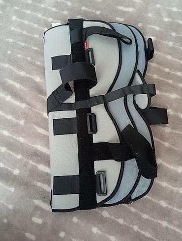 Ortozlar: Diz immobilizatoru (beldən aşağı dizlik-splint) - 3 panelli, sərt — 1