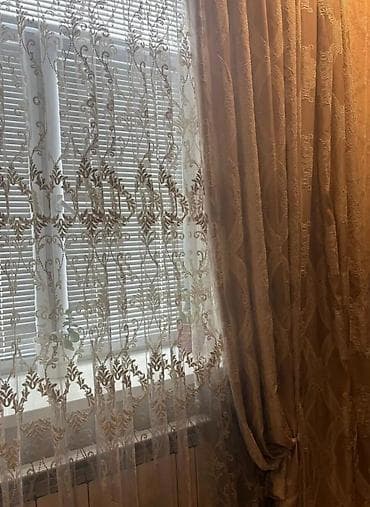 pano: Klassik üslubda pərdə dəsti - Tərkib: ikiqat sistem – qalın dekorativ — 2