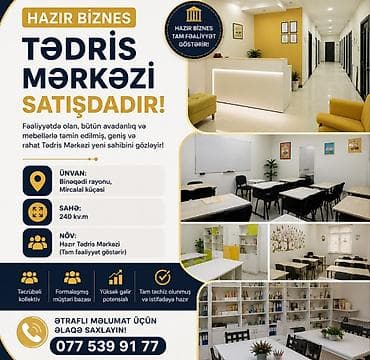 Hazır biznes satılır kurs kimi hal hazırda işləyir reyal şəxslər nömrə — 1
