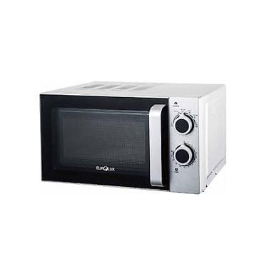 mikrodalga soba: Mikrodalğalı soba Eurolux, Ayrıca dayanan, Mikrodalğalar ilə, rəng - Gümüşü, İşlənmiş — 1