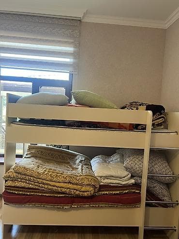 ev ucun nerdivan: Oğlan və qız üçün, Çarpayı, Matrassız, Siyirməsiz, Laminat — 6