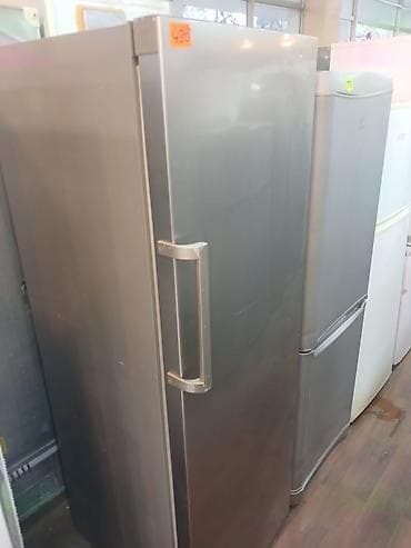 Soyuducular: 1 qapılı Hisense Soyuducu Satılır, rəng - Gümüşü — 2