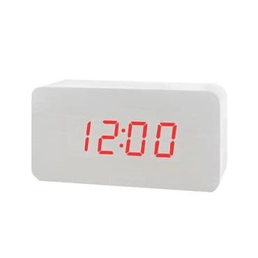 dini saat: Taxta elektron stolüstü saat🕰️ Ölkə daxili pulsuz çatdırılma📦 — 2