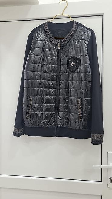 çoban geyimi: Qadınlar üçün qara rəngli yüngül üst geyim (jaket/kardiqan tipli). - — 1