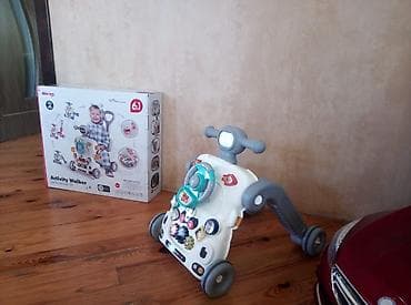 oyuncaq bebe: MeryemYürütec – 6‑in‑1 Activity Walker • Çoxfunksiyalı 6‑1 dizayn — 1