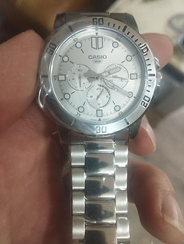 santa barbara saat: Qol saatı, Casio, rəng - Gümüşü — 8