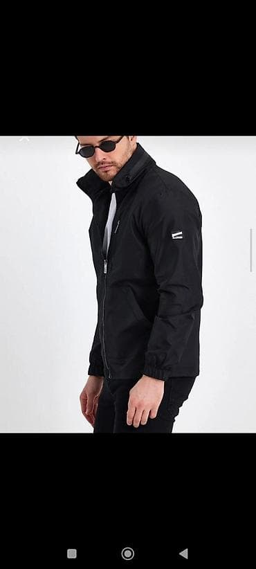 Куртки: Мужская куртка, Ветровка, Осенняя, L — 3