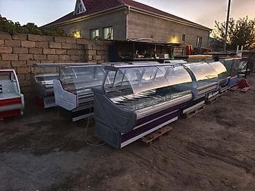 soyuducular ev: Soyuducu vitrinlər – müxtəlif ölçü və dizaynlarda. qostronom — 5