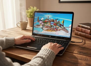 noutbuk ekranı: HP pavilion 148 gb Noutbuk normal qaydada işləyir. Texniki — 1