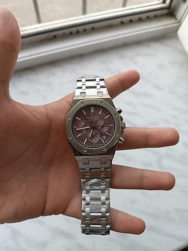 komandir saatı: Qol saatı, Audermars Piguet, rəng - Gümüşü — 1