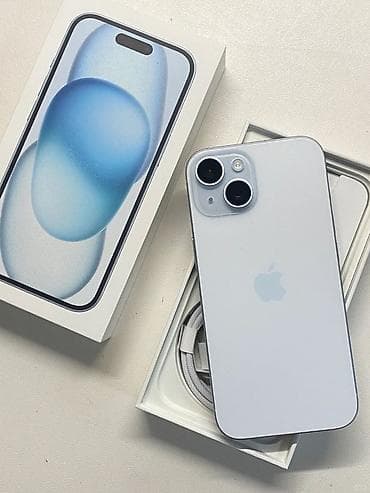 louis vuitton telefon: IPhone 15, 128 GB, Mavi, Sənədlərlə — 1