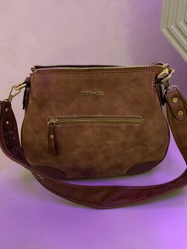 qaşlı çanta: Derimood canta istifade edilmeyib qiymeti 45 AZN — 2