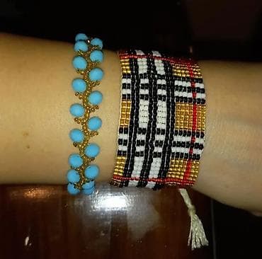 muncuq qolbaqlar: Mağazalar üçün əl işi aksessuarlar – zakazla hazırlanır Kristal — 9