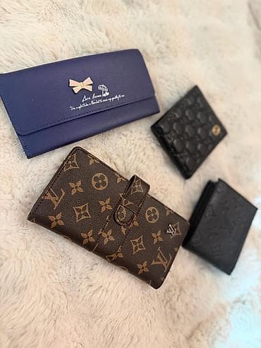 analar üçün çantalar: Pulqabı, Eko dəri — 1