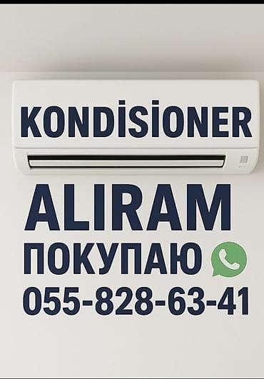 şkaf kondisaner: Kondisioner alırıq Tipliləri: divar, tavan, şkaf dollap ücün — 1
