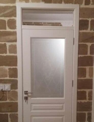 Otaq qapıları: Qonaq otağı üçün Yeni Otaq qapısı 80x200 sm Zamok ilə, Zəmanətsiz, Pulsuz quraşdırma, Ödənişli çatdırılma