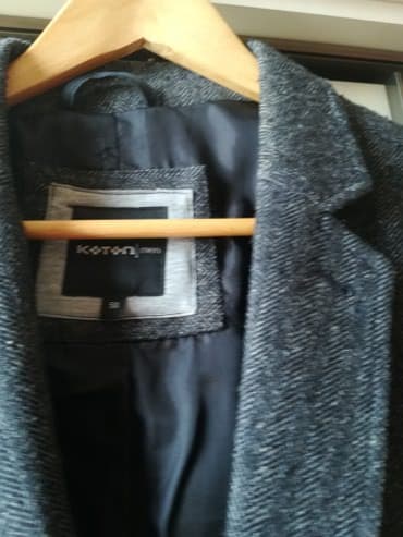 drap paltolar erkaklar uchun: Az geyinilmis yaxşı vəziyyətdə 50 razmer (M) pencək slim fit modeldi — 2