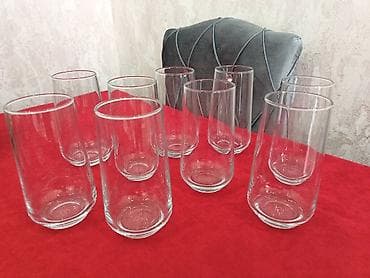 beton cən: Stəkanlar, rəng - Ağ, Şüşə, Azərbaycan — 1