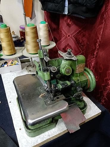 Tikiş maşını İşlənmiş,Overlok, 3 saplı, Ünvandan götürmə — 2