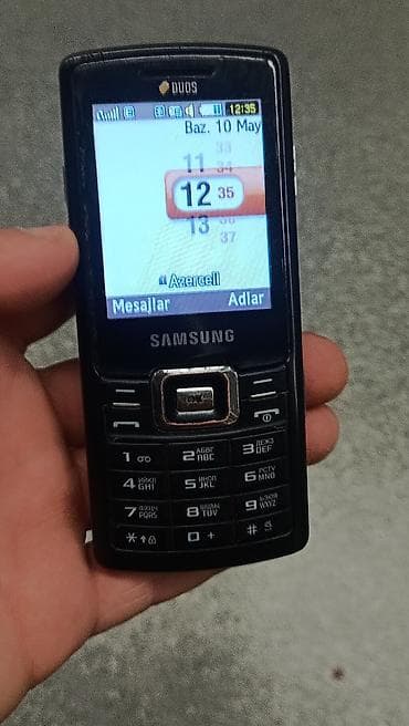 samsunq a36: Samsung C5212 Duos, < 2 GB Memory Capacity, rəng - Qara, Zəmanət, Düyməli, İki sim kartlı — 1