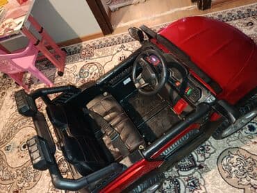 predo 3 nomre qiymeti: Uşaq elektrik maşını – iki oturacaqlı, yolsuzluq üslubunda model — 2