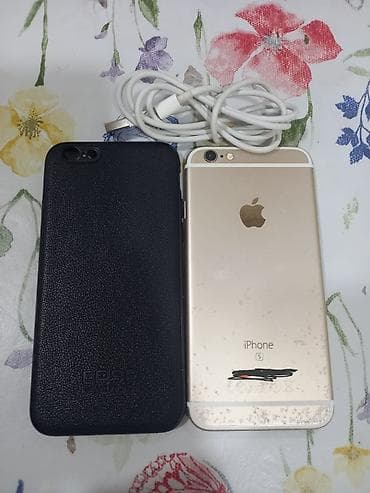 apple iphone 6: IPhone 6s, 32 GB, Qızılı, Barmaq izi — 2