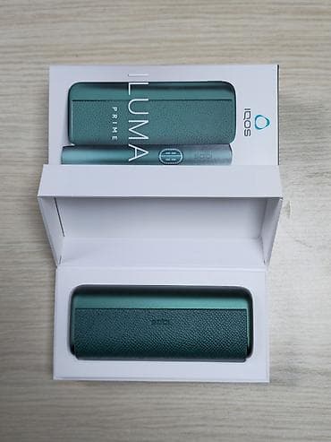 IQOS ILUMA PRIME – tütün qızdırma qurğusu (yaşıl rəng) Xüsusiyyətlər
