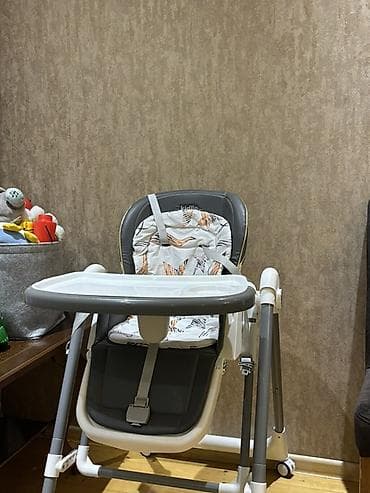 Yemək masaları, oturacaqları: Uşaq yemək stulu – Kidilo - Tənzimlənən hündürlük: çoxpilləli — 1