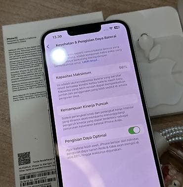Mobil telefon və aksesuarlar: IPhone 13, 128 GB, Ağ, Zəmanət, Kredit, Simsiz şarj — 7