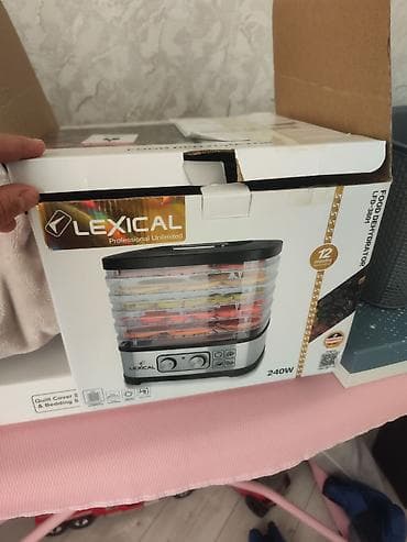 hava vuran fen: Meyvə və tərəvəz qurudan aparat Lexical, 5 bölməli — 4