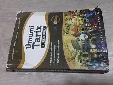 ümumi tarix kitabı: Ümumi Tarix – Kurikulumla (RM Nəşriyyatı, “Yeni nəşr”) Müəlliflər — 3