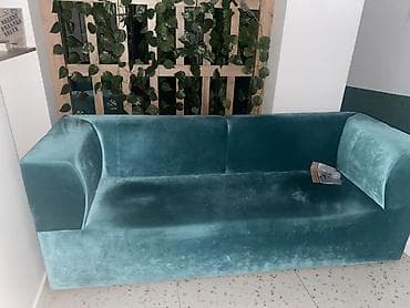 Диваны: Диван, Нераскладной, Без подьемного механизма, Велюровая ткань — 2