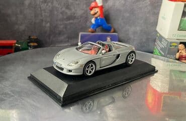 metbex tavan modelleri: Коллекционная модель Porsche Carrera GT Cabriolet type 980 silver — 7