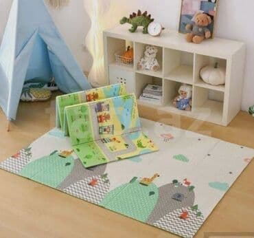 коврик для детей: 🌸 Kiçiklərin oyun dünyası üçün ən rahat seçim! 🌸 👶 Yumşaq, təhlükəsiz — 5