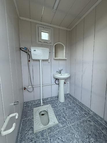 Metal karkaslı, modul tipli sanitar konteyner - 20 fut ölçülü metal — 7