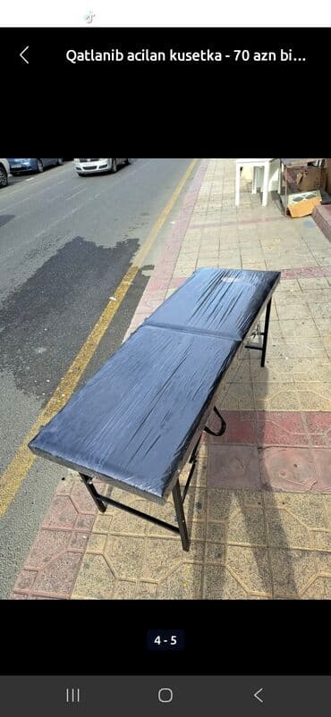 xirdalanda masaj edirem: Çoxfunksiyalı salon dəsti - Portativ qatlanan masaj/kosmetologiya — 3