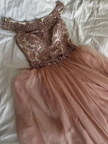 Ətəklər: Elbisə bir dəfən geyinilib Вечернее платье в отличном состоянии — 4