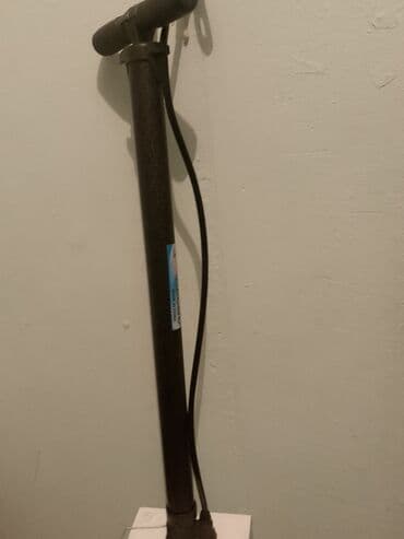 Спорт и отдых: Mexanik velosiped nasosu - Döşəmə tipi, T‑şəkilli rahat tutacaq - — 1