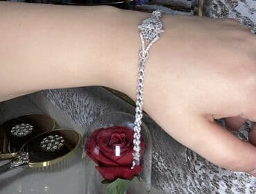 Браслеты: Birliyant qasli qizil dest. tecili satilir deye ucuz qoyuram lazmdir — 8