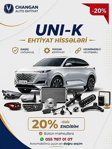 CHANGAN UNI-K ehtiyat hissələri - Modelə tam uyğun orijinal hissələr — 3