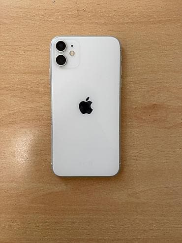 iphone 7 pulus: IPhone 11, 64 GB, Ağ, Qırıq — 2