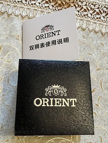 saat qolbaqlari: Yeni, Qol saatı, Orient, rəng - Qara — 8