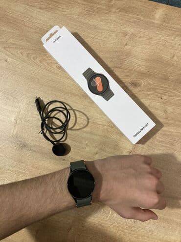 Smart saatlar: İşlənmiş, Smart saat, Samsung, Аnti-lost, rəng - Yaşıl — 1