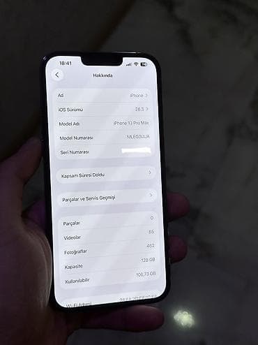sandisk 128gb: IPhone 13 Pro Max, 128 GB, Sierra Blue, Zəmanət, Simsiz şarj, Face ID — 7
