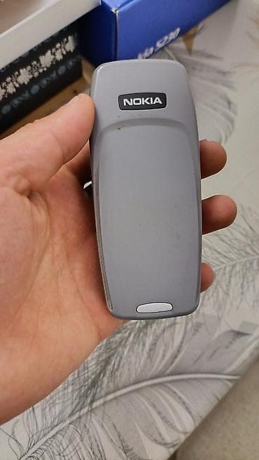 tesla adaptor: Nokia 3310, < 2 GB Memory Capacity, rəng - Boz, Zəmanət, Düyməli — 2