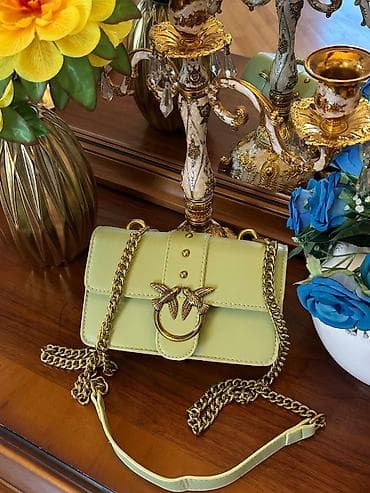 dollar çanta: Pinko zəncirli çiyin çantası ünvan Bakı - Model: Pinko Love Bag — 4