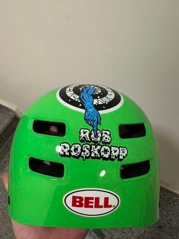 fudbol forması: BELL brendi yaşıl qoruyucu dəbilqə - Rəng: parlaq neon-yaşıl – yüksək — 5