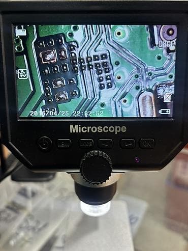 Rəqəmsal ekranlı stolüstü mikroskop Satılır yenidir bağlı karopkada HD